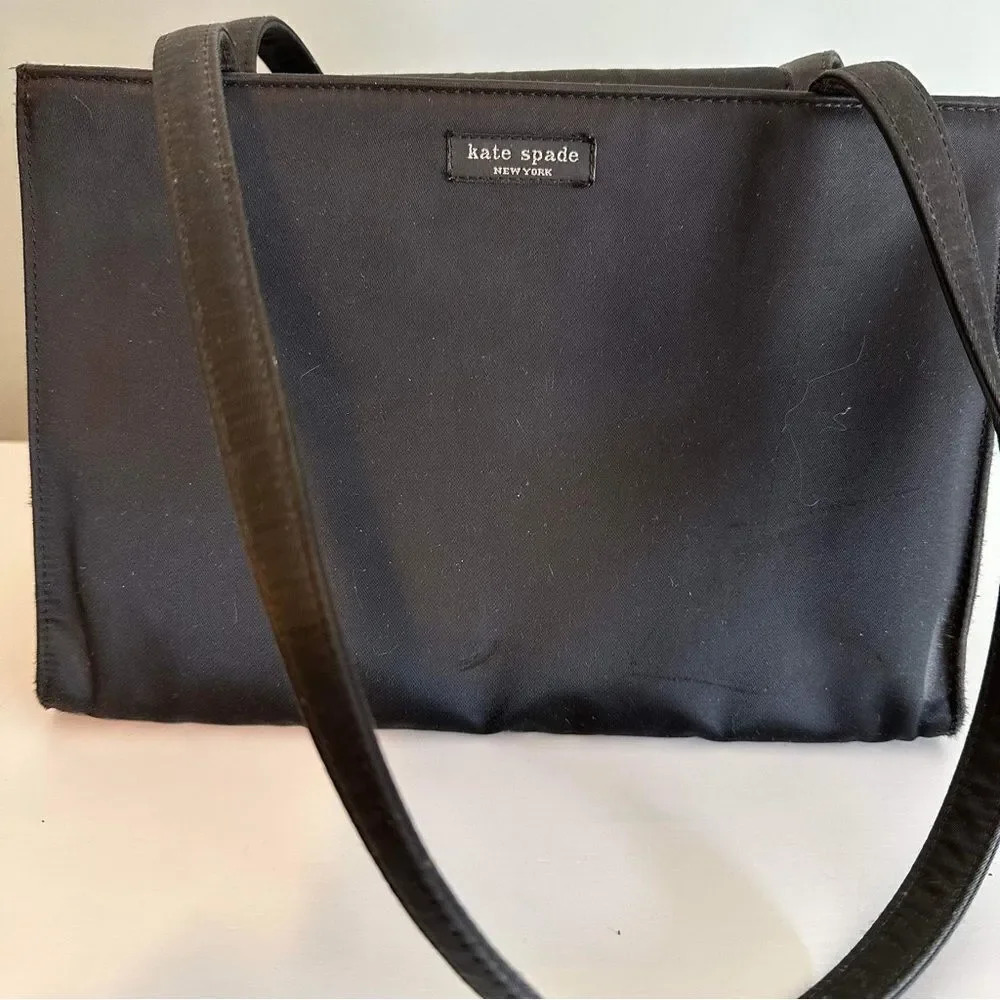 Vintage Kate Spade nylon bag in black